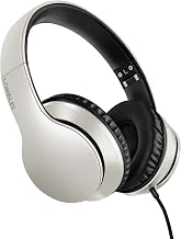 LORELEI X6 Over-Ear Headphones With Microphone, Lightweight Foldable & Portable Stereo Bass With 1.45M No-Tangle, Wired for Smartphone Tablet MP3/4 - Image 1