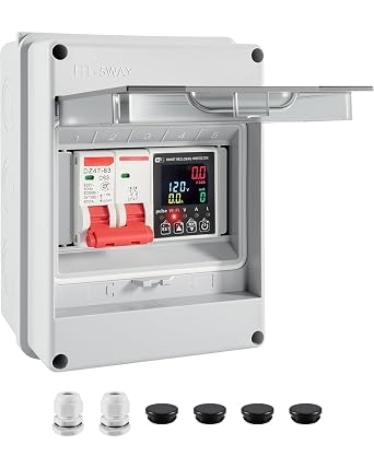 Smart Energy Monitor Box, 63A Circuit Breaker Power Consumption Monitoring
