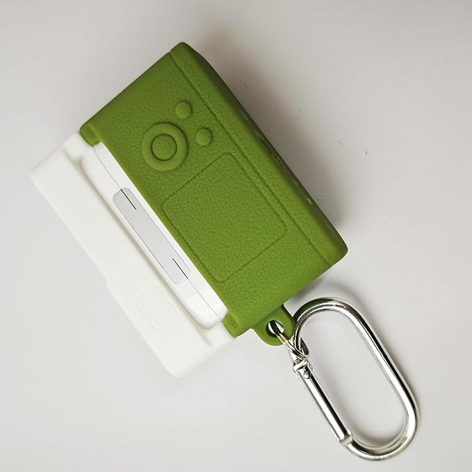for Airpods Pro 3 Case Cute,Retro 3D Camera Design for Air pod Pro 3 Cover with Keychain Shockproof Protective Soft Silicone Case for Airpods Pro 3 Gen for Men Women, Green