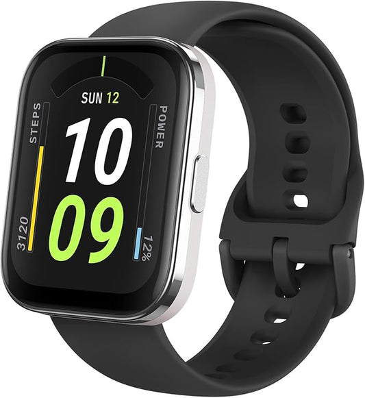 Amazfit Bip 5 Core Smart Watch for Men Women 46mm, 11-Day Battery, 120+ Sports Modes, Heart Rate & Sleep Monitor, for Android Phone & iPhone, Black (Renewed)