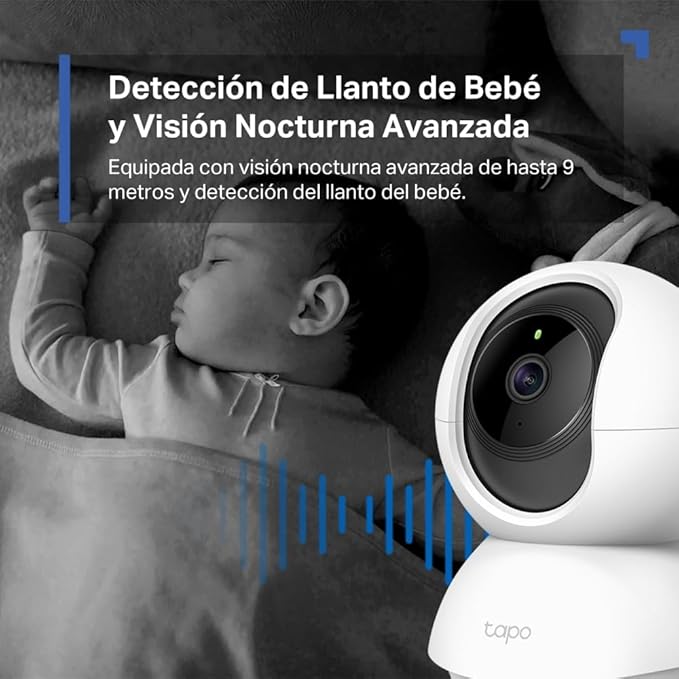 TP-Link Tapo 2K Pan/Tilt Security Camera for Baby Monitor, Dog Camera w/Motion Detection, 2-Way Audio, Siren, Night Vision, Cloud & SD Card Storage, Works with Alexa & Google Home, 2-Pack (C210P2)