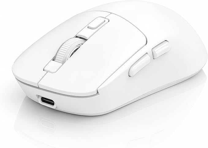 M1 Bluetooth Wireless Mouse for MacBook/Laptop/Mac - White