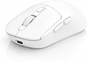 M1 Bluetooth Wireless Mouse for MacBook/Laptop/Mac - White