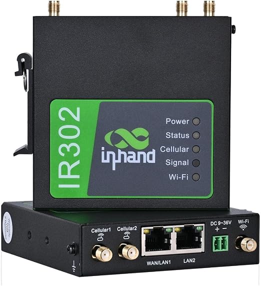 InHand Networks IR302 Industrial IoT LTE 4G Cellular Router