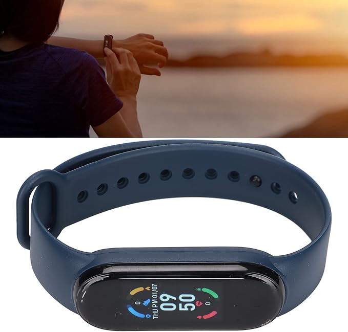 PUSOKEI Fitness Tracker with Heart Rate Monitor,Smart Watch Activity Tracker Pedometer Sports Bracelet with Sleep Monitor Step Calorie Counter Wristband