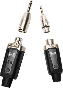 STRICH M2 UHF Wireless XLR Mic Transmitter & Receiver, 16 Channels