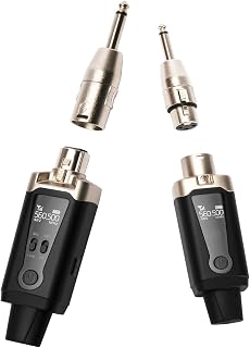 STRICH M2 UHF Wireless XLR Mic Transmitter & Receiver, 16 Channels - Image 1