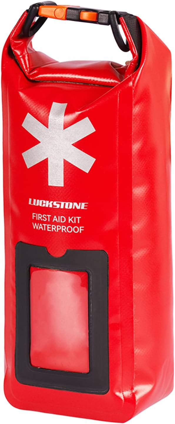 Empty First Aid Kit Dry Bag, Waterproof Medical Pouch Storage Bag for Emergency, for Outdoor Camping Drifting Hiking (2L)