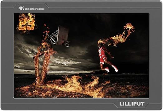 USA Official Seller VIVITEQ LILLIPUT FS7 7 inch Metal Full HD 1920x1200 4K HDMI 3G-SDI in Out On Camera Field Display Monitor