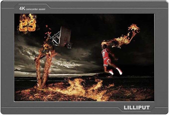 USA Official Seller VIVITEQ LILLIPUT FS7 7 inch Metal Full HD 1920x1200 4K HDMI 3G-SDI in Out On Camera Field Display Monitor