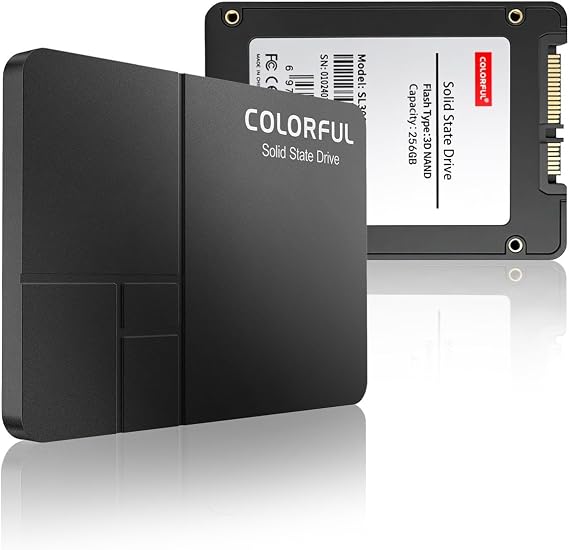 Colorful 256GB SSD, 2.5“ SATA III Internal SSD- Up to 500MB/s Read Speed - Image 7