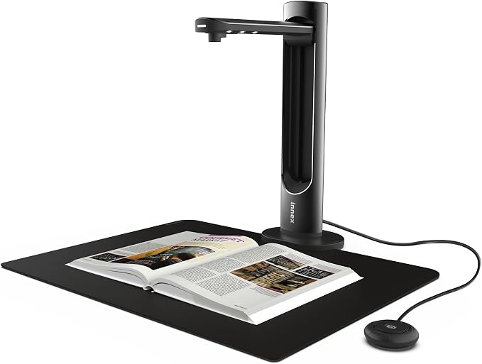 Innex DS200 Professional USB Book & Document Scanner, 26MP