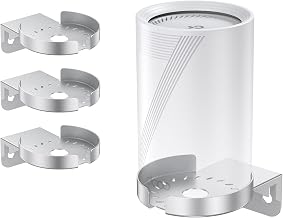 Wall Mount for TP-Link Deco WiFi 7 (BE63/BE65/BE67/BE68) & XE75 Pro/X80/X75, Heavy Duty Stainless Steel Holder with Cable Management, Space-Saving Cooling Stand, 3 Pack - Image 1