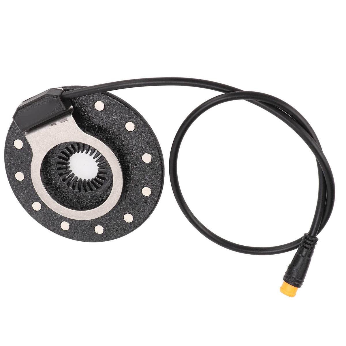 Alomejor Electric Bike Sensor, Precision Magnetic Speed Detection, Bike Speed Sensor, 12 Precision Magnets for Small Hole Applications for commuters Mountain Bikers Urban Riders