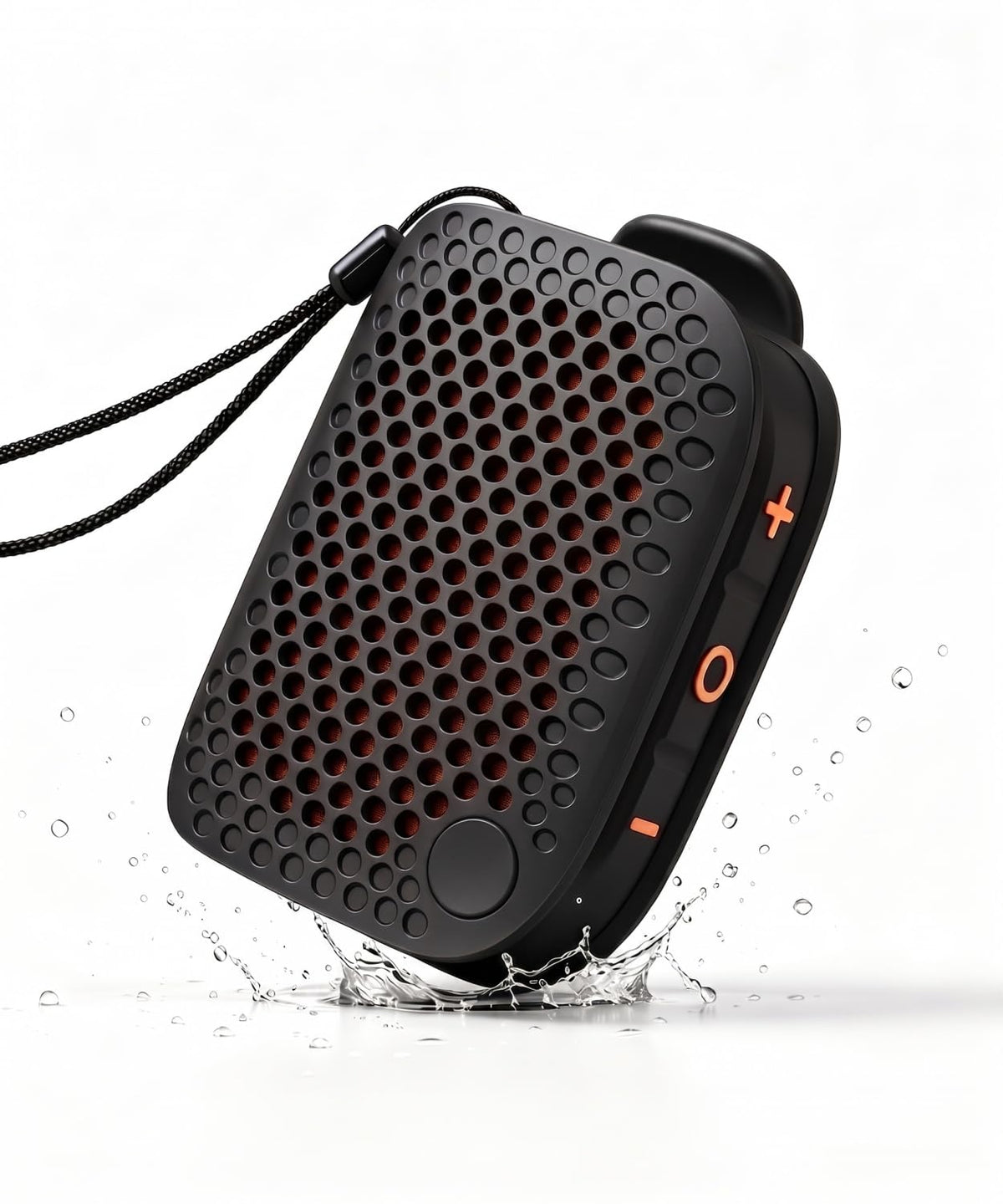 Portable Bluetooth Speaker with Tws Stereo | Small Clip on Bluetooth Speaker IPX7 Waterproof Mini Magnetic Wireless Speaker, Portable Outdoor Bluetooth Speakers, Big Audio and Punc
