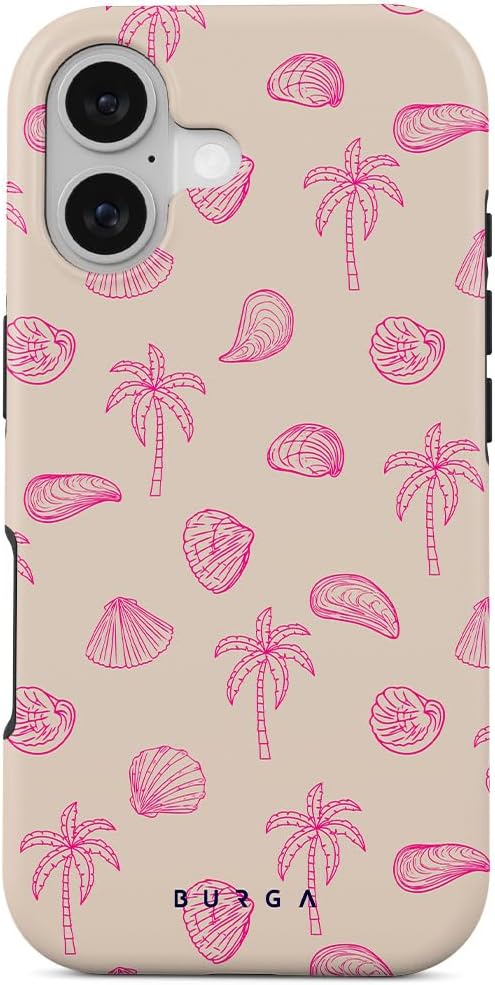 BURGA Phone Case for iPhone 17 - Cute, Trendy, Aesthetic, Pattern Phone Cover, Hard Shell Protection - fits Apple iPhone 17 Case for Women and Men