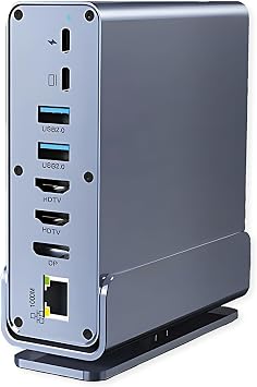 VALUE USB-C Docking Station 16-in-1, HDMI/DP 4K60, Gigabit Ethernet, USB-A, USB-C, PD, SD/microSD, Audio