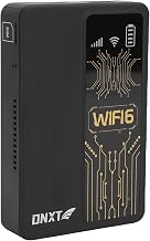 4G Portable WiFi Hotspot, WiFi6 2.4GHz Portable Hotspot 300Mbps WiFi Router High Speed Mobile Router, Supports 10 Devices Connection for RV Camping Travel Home Gaming (Black) - Image 1