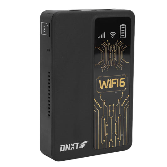 4G Portable WiFi Hotspot, WiFi6 2.4GHz Portable Hotspot 300Mbps WiFi Router High Speed Mobile Router, Supports 10 Devices Connection for RV Camping Travel Home Gaming (Black)