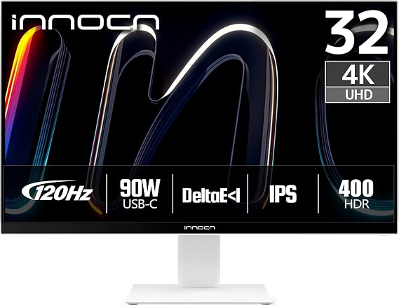 INNOCN 32" 4K 120Hz / FHD 240Hz HDR400 USB-C 90W Monitor for MacBook/PC