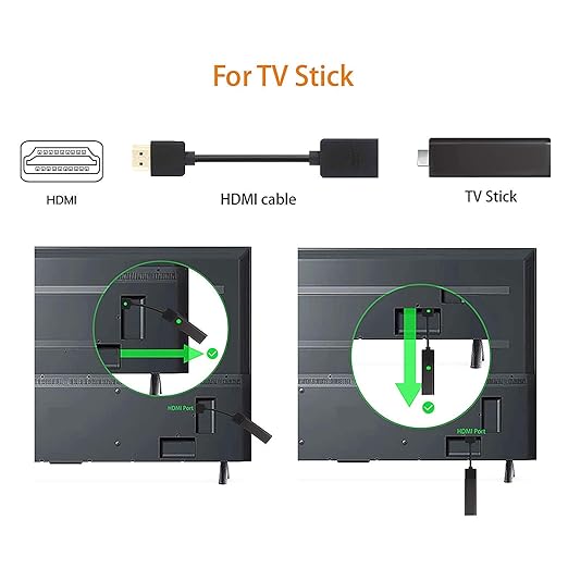 VCELINK 1-Pack HDMI Swivel Adapter Male to Female Bundle with 2-Pack 8K HDMI Coupler Female to Female