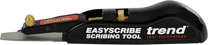 Trend EasyScribe Scribing Tool, Accurate Scribing Solution for Carpenters, Joiners, Tilers, Kitchen & Shop Fitters, E/SCRIBE, Black