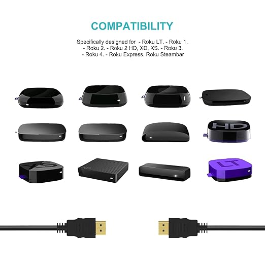 10Ft High Speed HDMI Cable 8K 10K 4K HDMI to HDMI Cord Fit for Samsung Smart TV, Sound bar, Sony PS5, PS4, Xbox One, LG, Fire TV, Monitor eARC/ARC Cable & More