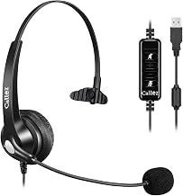 Callez Computer Headset with Noise Cancelling Mic & Mute Controls - Image 1