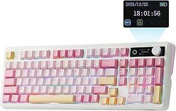 EPOMAKER TH99 PRO 96% Mechanical Keyboard with Screen & Knob, 10000mAh - Image 1