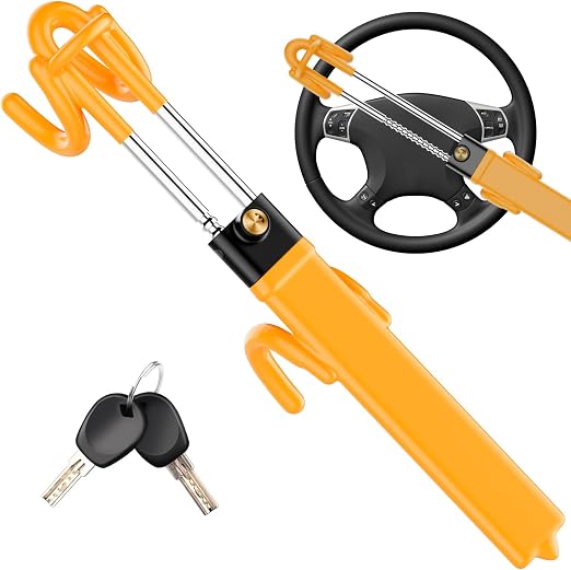 Steering Wheel Lock Anti-Theft Device for Car Security