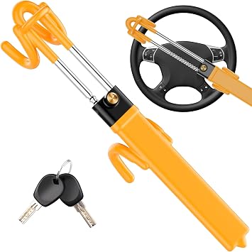 Steering Wheel Lock Anti-Theft Device for Car Security