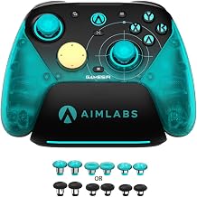 GameSir G7 Pro 8K PC Wireless Controller, Aimlabs Edition – 8000Hz Polling Rate Wired & 2.4G, TMR Joysticks Anti-Stick Drift, Hall Effect Analog Triggers, Esports Gamepad for Windows PC with 3.5mm Audio - Image 1