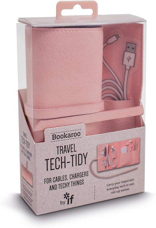 Bookaroo Travel Tech Tidy Pink