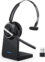 Wireless Headset with Mic for Work Bluetooth Headset with Microphone for PC - Image 1