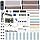 Upgraded Electronics Component Fun Kit Power Supply Module, Jumper Wire, 830 Breadboard, LED,Capacitor,Diode,Resistor,Transistor,Compatible Raspberry Pi, STM32