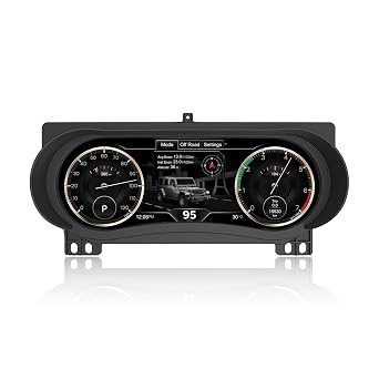 Digital Instrument Cluster Display for Jeep Wrangler JL/Gladiator 2018-2023
