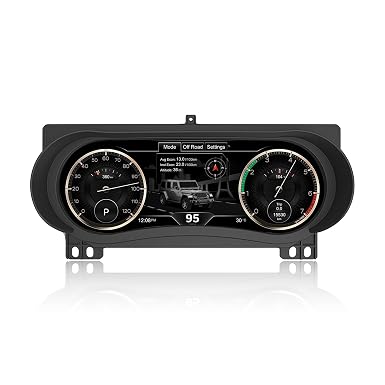 Digital Instrument Cluster Display for Jeep Wrangler JL/Gladiator 2018-2023