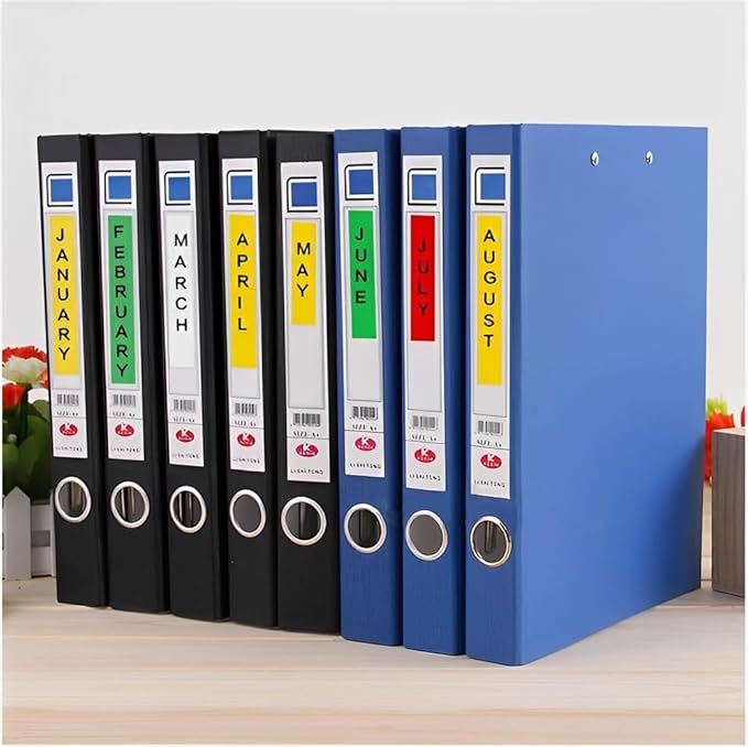 Anycolor 6 Pack Compatible with Brother P Touch 12mm 0.47 Inch Laminated TZ Label Maker Tape TZe TZ Label Tape for Brother Ptouch PT-D220 PT-D210 PT-H110 D410 D600, White/Silver/Red/Blue/Yellow/Green
