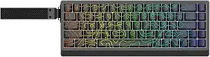 IROK ND68PRO 68 Keys Wired Magnetic Switch Keyboard, 0.001MM RT Accuracy, 8KHZ Polling Rate/Latency As 0.08MS/256KHZ Single Key Scan Rate/ARGB，Hot Swappable,Gasket Structure Gaming Keyboard(Black)