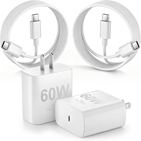 Samsung Super Fast Charger,60W Samsung Android Phone Charger Block,2Pack Quick USB C Wall Charger 6FT Type C Charger Fast Charging Cord for Samsung Galaxy S26 Ultra/S26+/S25+/S24,Z Fold 8/7,Z Flip 8/7 - Image 5