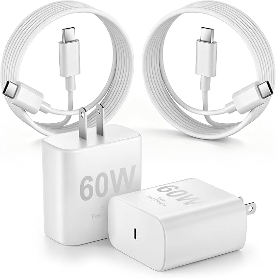 Samsung Super Fast Charger,60W Samsung Android Phone Charger Block,2Pack Quick USB C Wall Charger 6FT Type C Charger Fast Charging Cord for Samsung Galaxy S26 Ultra/S26+/S25+/S24,Z Fold 8/7,Z Flip 8/7 - Image 7