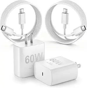 Samsung Super Fast Charger,60W Samsung Android Phone Charger Block,2Pack Quick USB C Wall Charger 6FT Type C Charger Fast Charging Cord for Samsung Galaxy S26 Ultra/S26+/S25+/S24,Z Fold 8/7,Z Flip 8/7 - Image 1