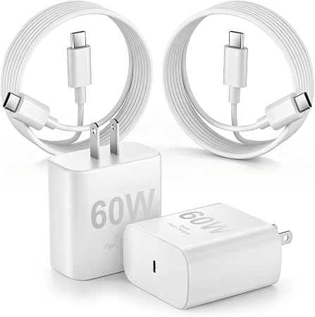 Samsung Super Fast Charger,60W Samsung Android Phone Charger Block,2Pack Quick USB C Wall Charger 6FT Type C Charger Fast Charging Cord for Samsung Galaxy S26 Ultra/S26+/S25+/S24,Z Fold 8/7,Z Flip 8/7 - Image 3