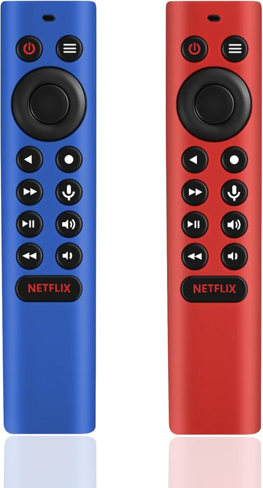 2 Pack Remote Cover Compatible with NVIDIA Shield TV Remote, Shockproof Case for NVIDIA Shield TV Pro/4K HDR Remote Controller, Lightweight Anti-Slip Skin-Friendly Silicone Skin Sleeve
