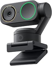 Insta360 Link 2 Pro – 4K PTZ Webcam for PC/Mac, 1/1.3” Sensor, Low-Light, AI Tracking, HDR, Directional Noise-Canceling Mics, Supports Stream Deck, Zoom, Teams, Twitch for Streaming or Meetings - Image 1