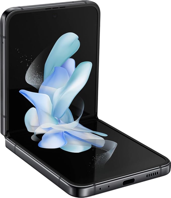 Samsung Galaxy Z Flip 4 5G, US Version, 128GB, Graphite - AT&T (Renewed)