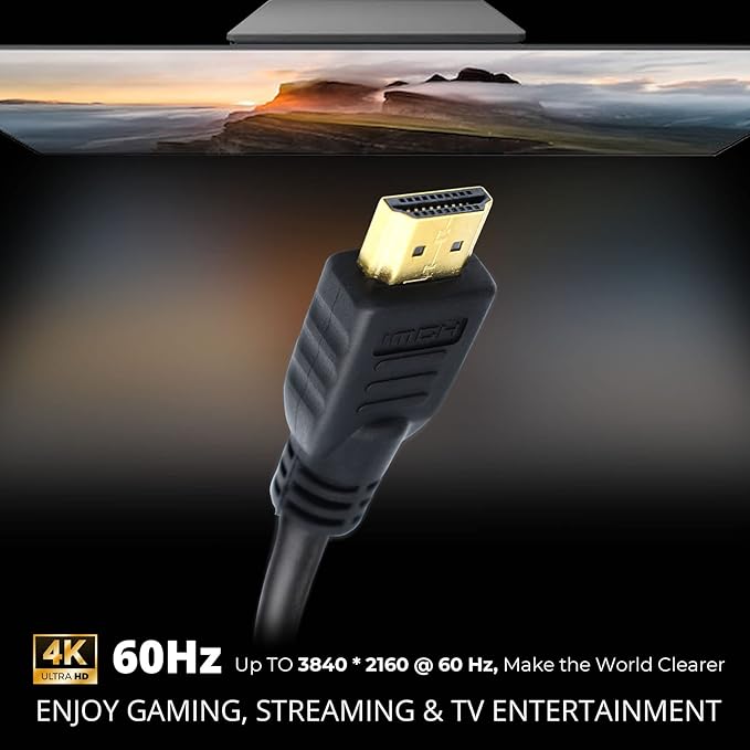 Master Cables 6.6 Foot HDMI Cable Lead Compatible with HDMI Cable for PlayStation 3 (PS3), PS4 Branded Quality Product