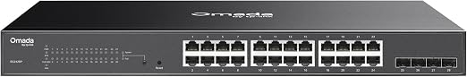 Omada SG2428P, 24 Port Gigabit Smart Managed PoE+ Switch