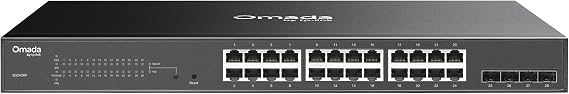 Omada SG2428P, 24 Port Gigabit Smart Managed PoE+ Switch