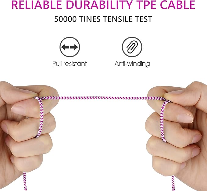 GEEKRIA Kids Wired Earbuds with Mic & Volume Control for School and Online Class, Children's 3.5mm Jack in-Ear Earphone with 85dB Volume Limit for Small Ears, Storage Case Included (Pink)